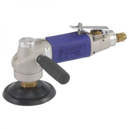 Wet Air Sander,Polisher for Stone (5000rpm, Rear Exhaust, Safety Lever)